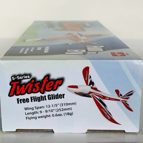 Fun to Fly S-Series Twister Free Flight Glider 310mm x 252mm New in Box Age 6+ - Picture 7 of 13